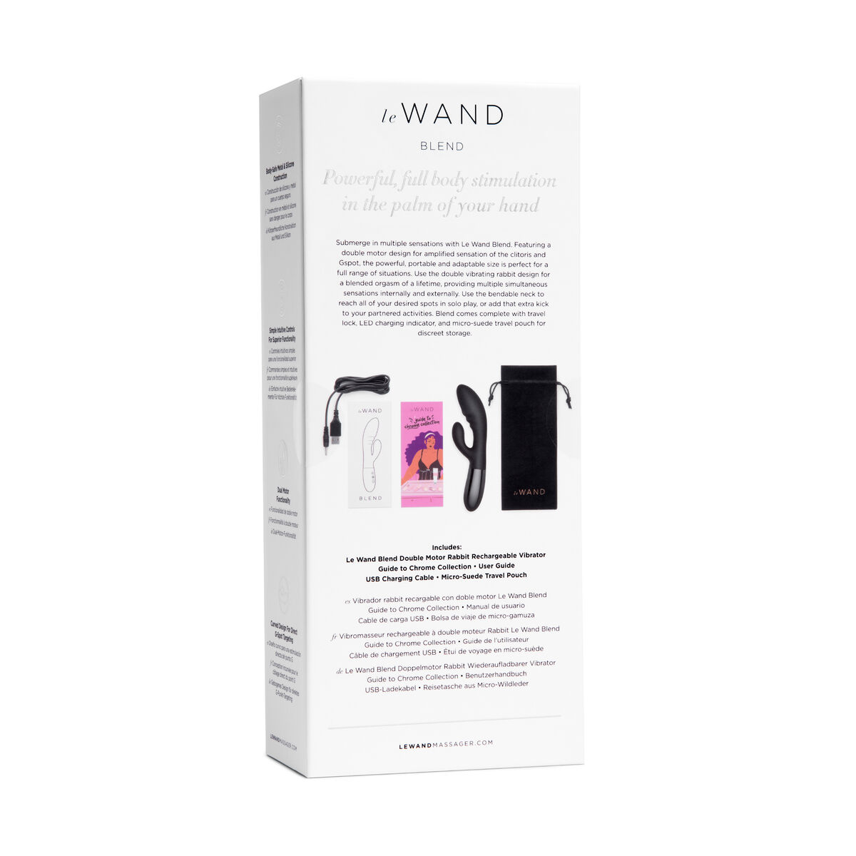 G-pistevibraattori Le Wand Blend Musta